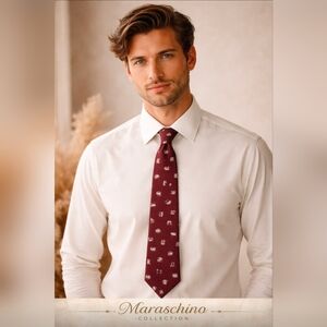 Vintage 1970s Haband’s Zodiac Necktie | Astrology Print